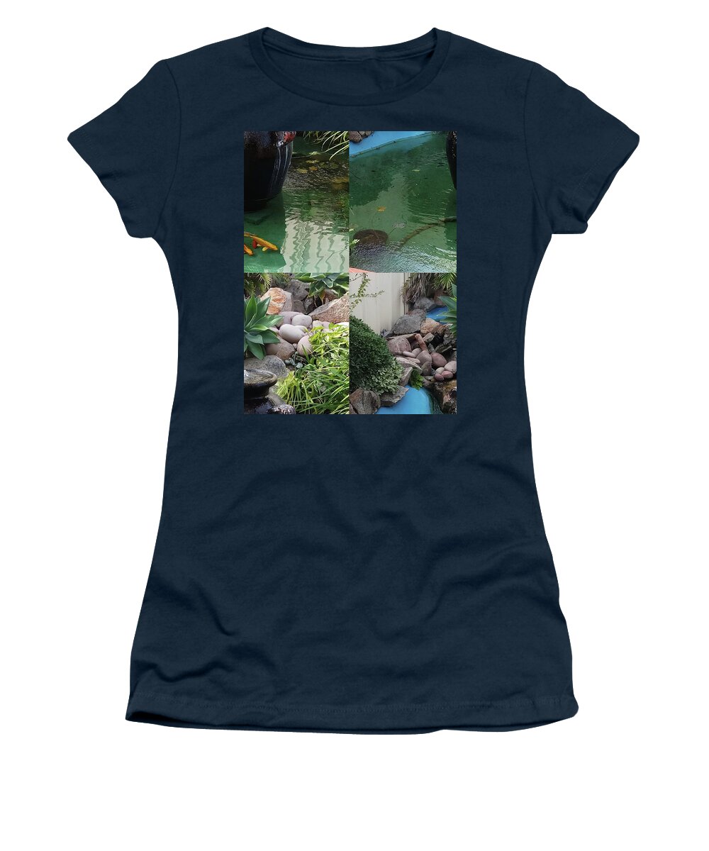Nature Photography Women's T-Shirt featuring the photograph Quiet Corner by Asok Mukhopadhyay