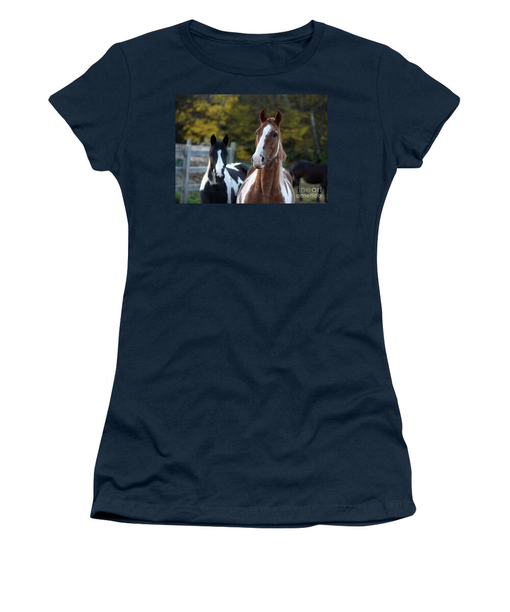 Rosemary Farm Women's T-Shirt featuring the photograph Rhett and Remy by Carien Schippers