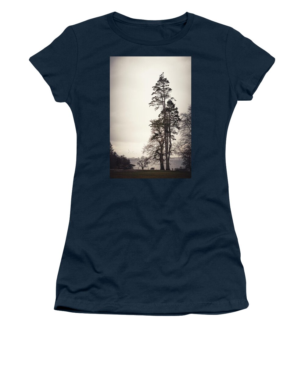 Tree Women's T-Shirt featuring the photograph Right like an I by Philippe Sainte-Laudy