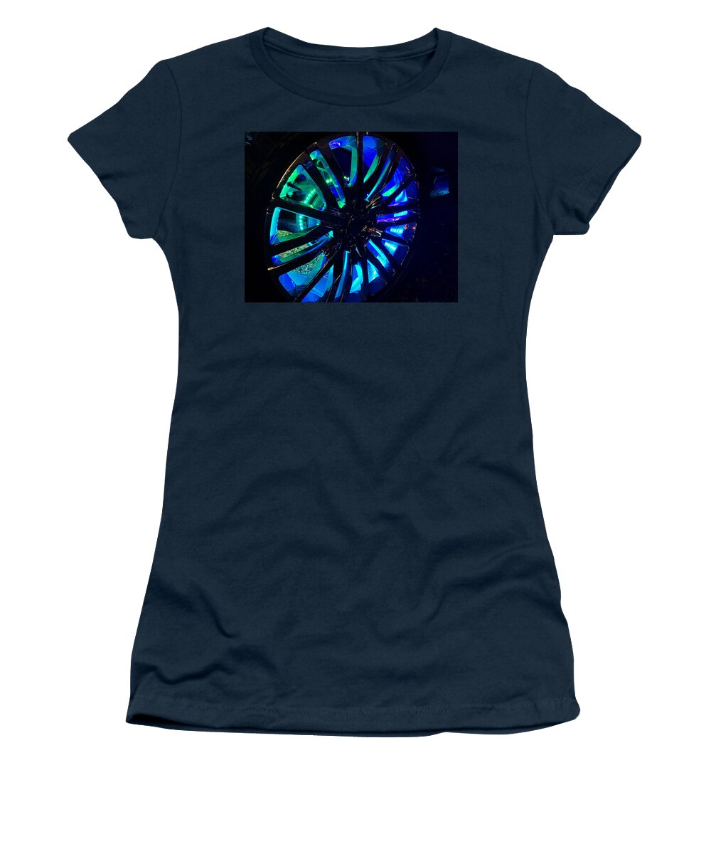 Car Women's T-Shirt featuring the photograph Rim 1 by Lee Darnell