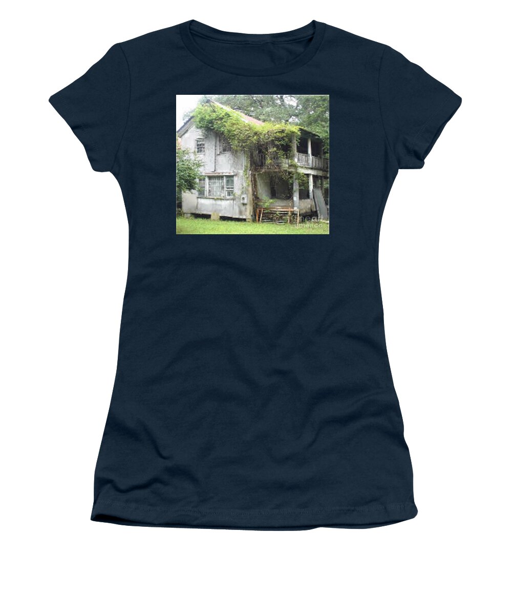 Sampson Women's T-Shirt featuring the photograph Sampson House by Catherine Wilson