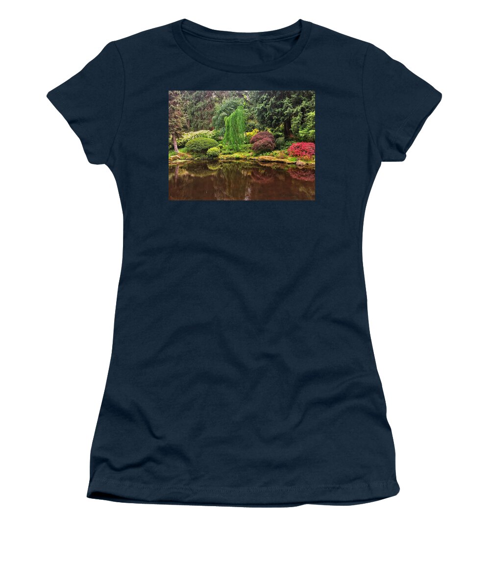 Serenity Women's T-Shirt featuring the photograph Serenity by Jerry Abbott