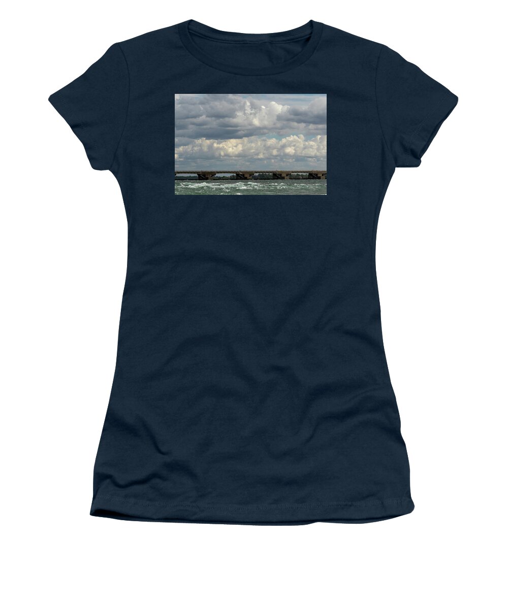 Sky Women's T-Shirt featuring the photograph Sky's The Limit by MaryJane Sesto