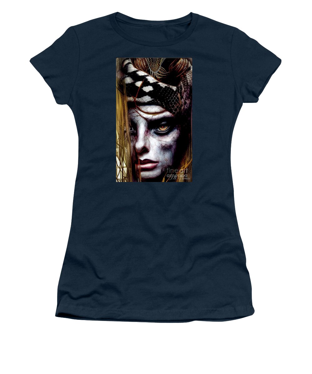 Fantasy Women's T-Shirt featuring the digital art Snake Woman by JB Thomas