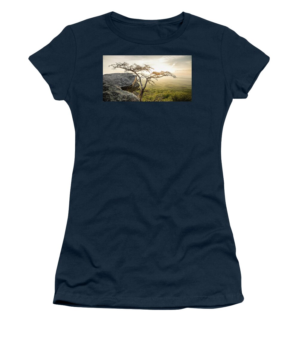 Tree Women's T-Shirt featuring the photograph Solitude by Jordan Hill