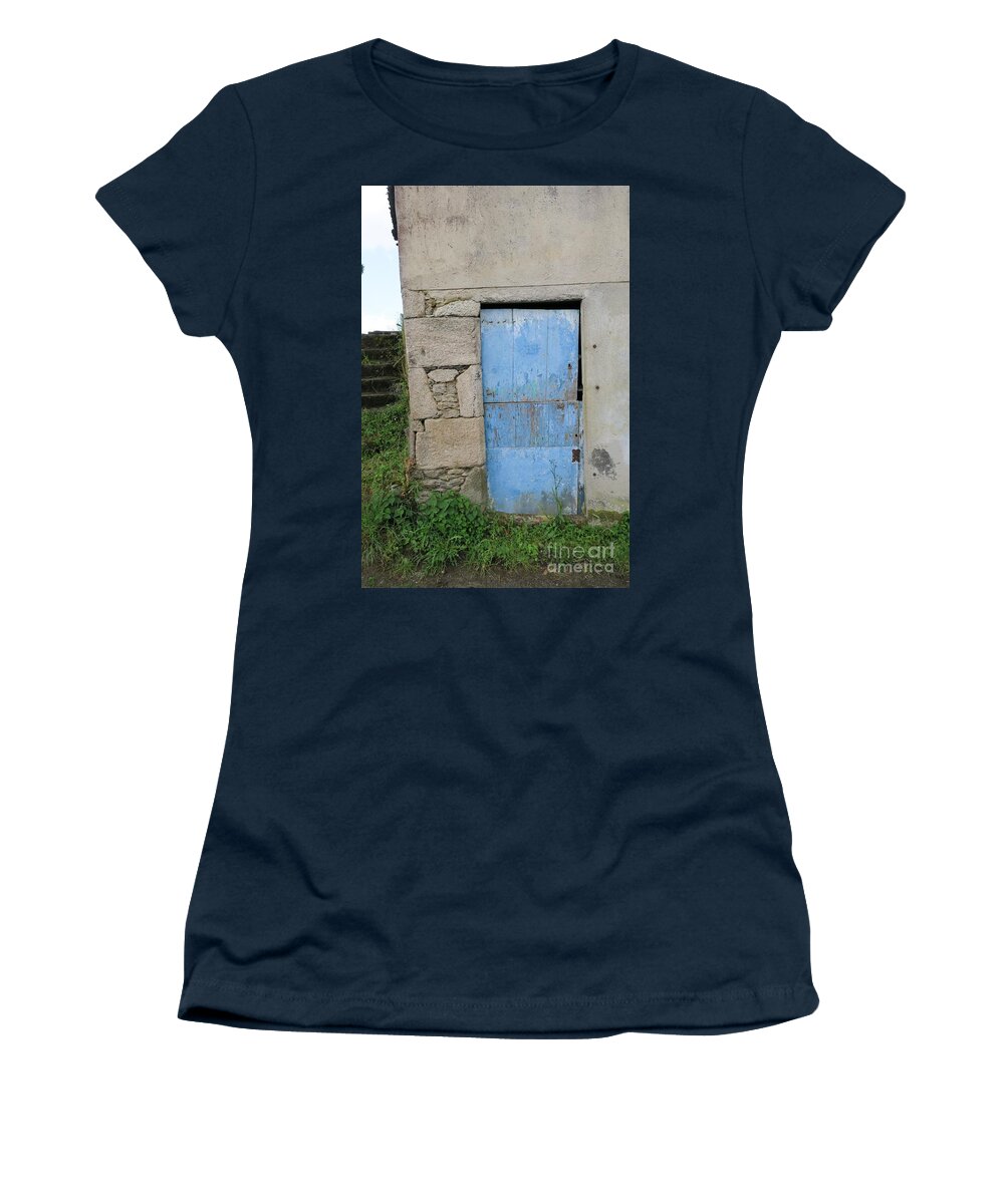 Old Women's T-Shirt featuring the photograph Spain Door 8 by Cheryl Rhodes