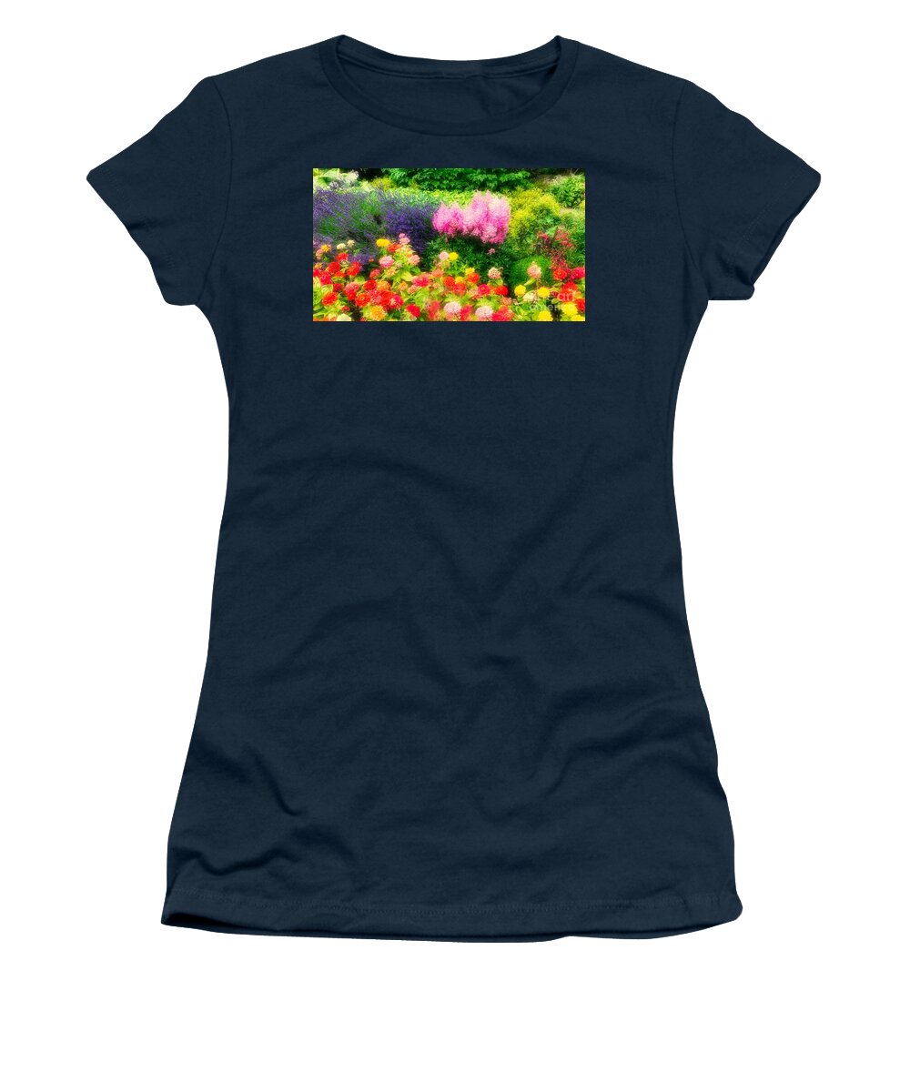 Garden Women's T-Shirt featuring the photograph Spring Flowers Bouquet by Sal Ahmed