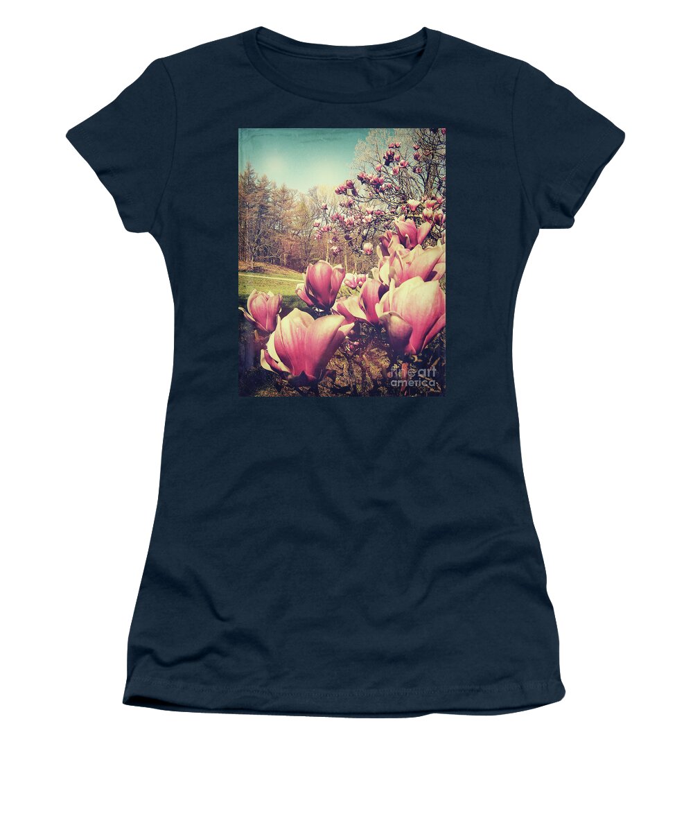 Flowers Women's T-Shirt featuring the photograph Spring Flowers by Phil Perkins