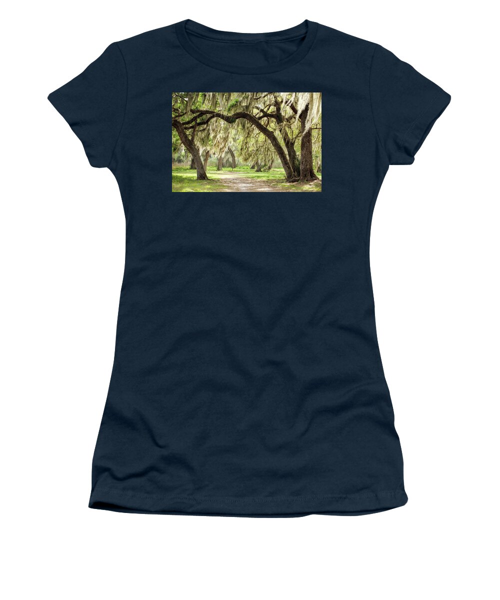 Florida Women's T-Shirt featuring the photograph Strolling Through the Reserve by Robert Carter