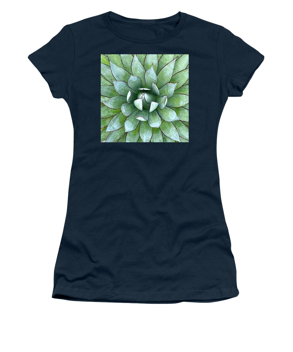  Women's T-Shirt featuring the photograph Succulent by Julie Gebhardt