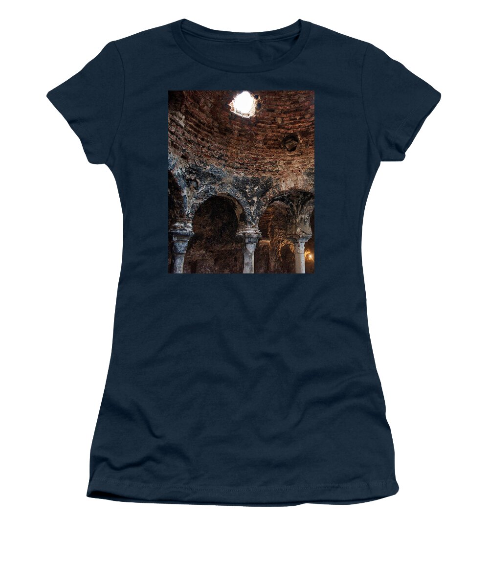 Building Women's T-Shirt featuring the photograph Sunshine In by Portia Olaughlin