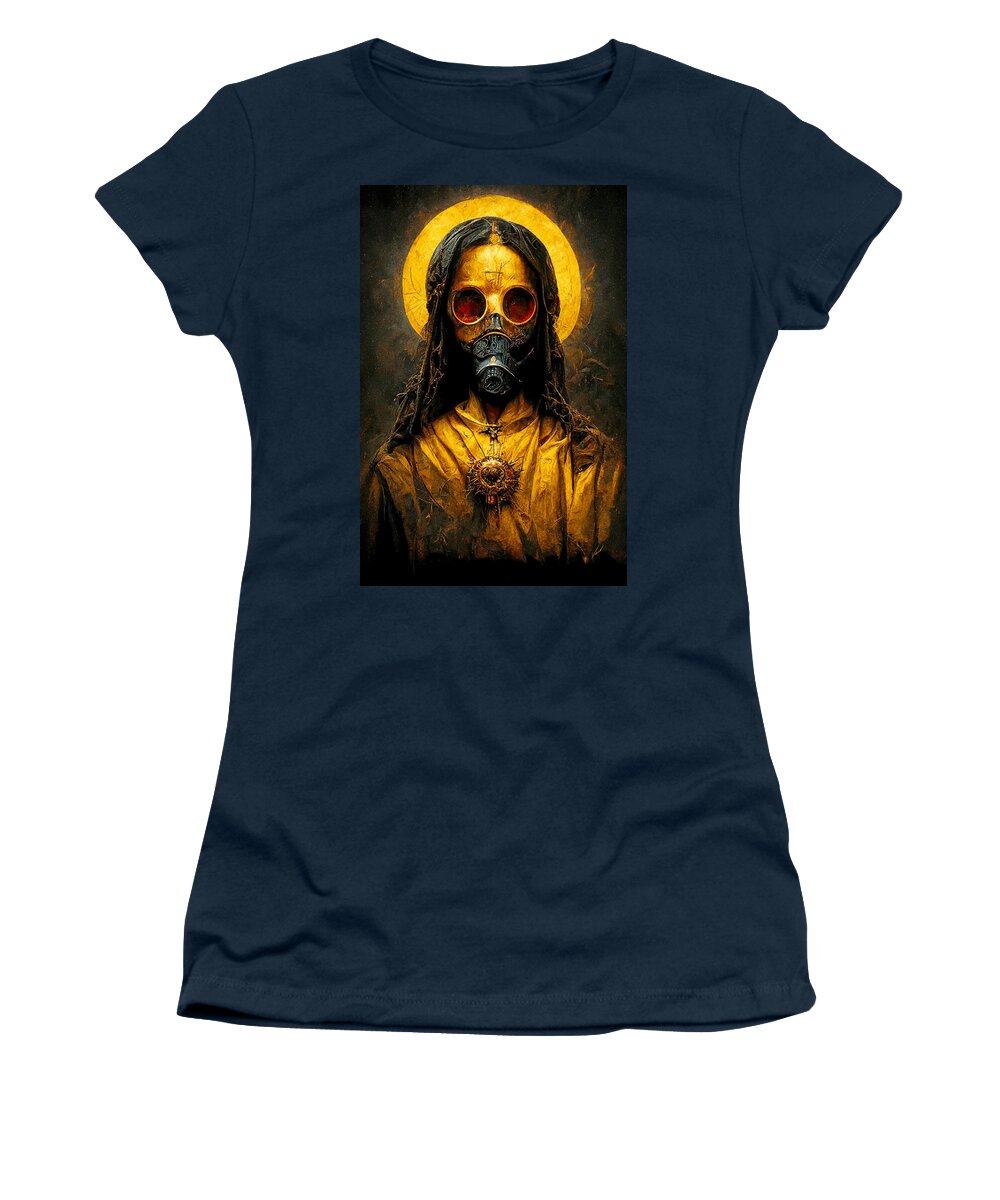 Superstar Women's T-Shirt featuring the painting Superstar's breath - oryginal artwork by Vart. by Vart