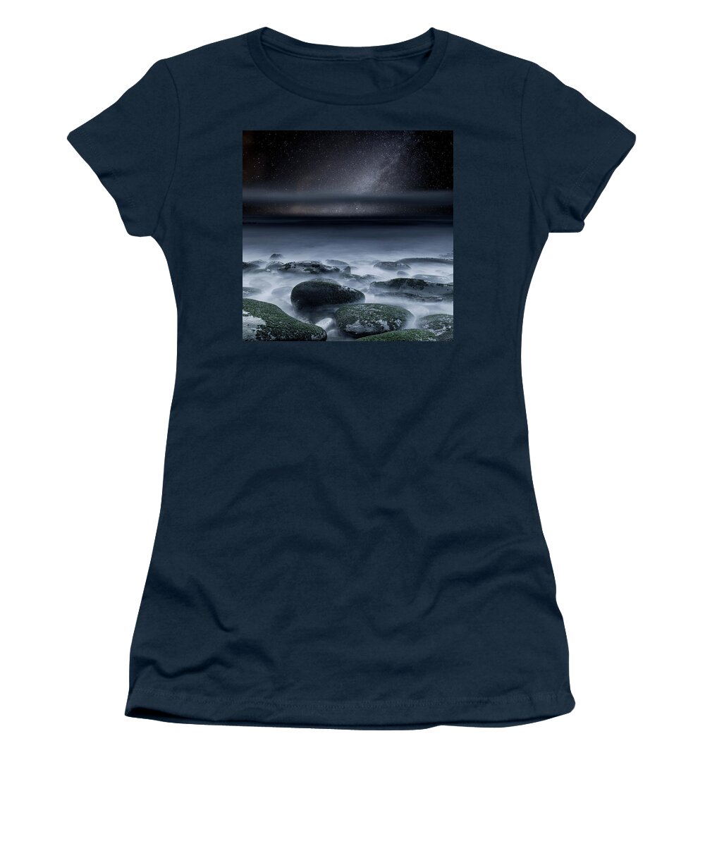Night Women's T-Shirt featuring the photograph The End of Eternity by Jorge Maia