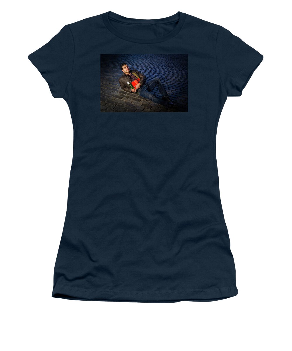 Young Women's T-Shirt featuring the photograph The Ending by Alexander Image