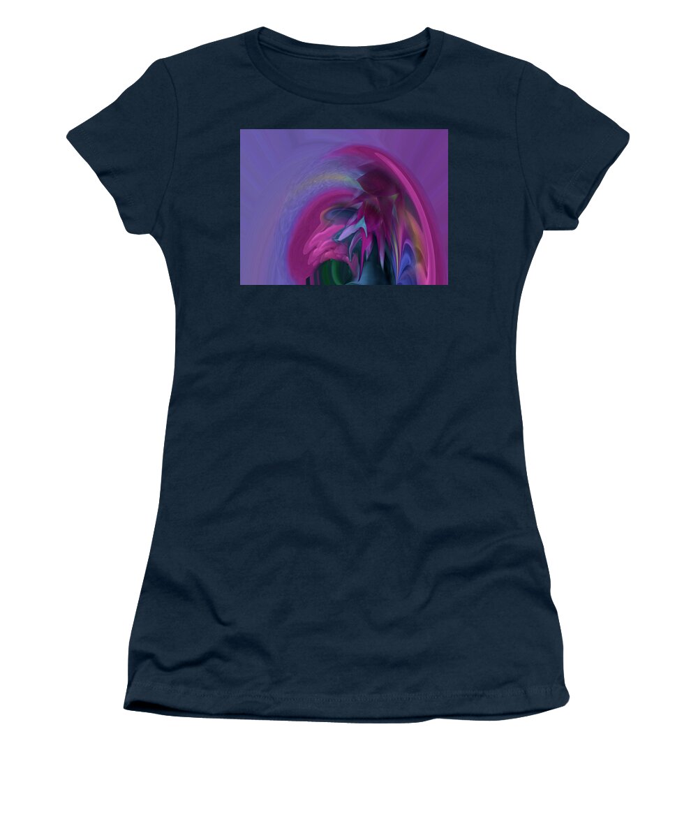 Color Women's T-Shirt featuring the photograph The Rising TOO by Wayne King