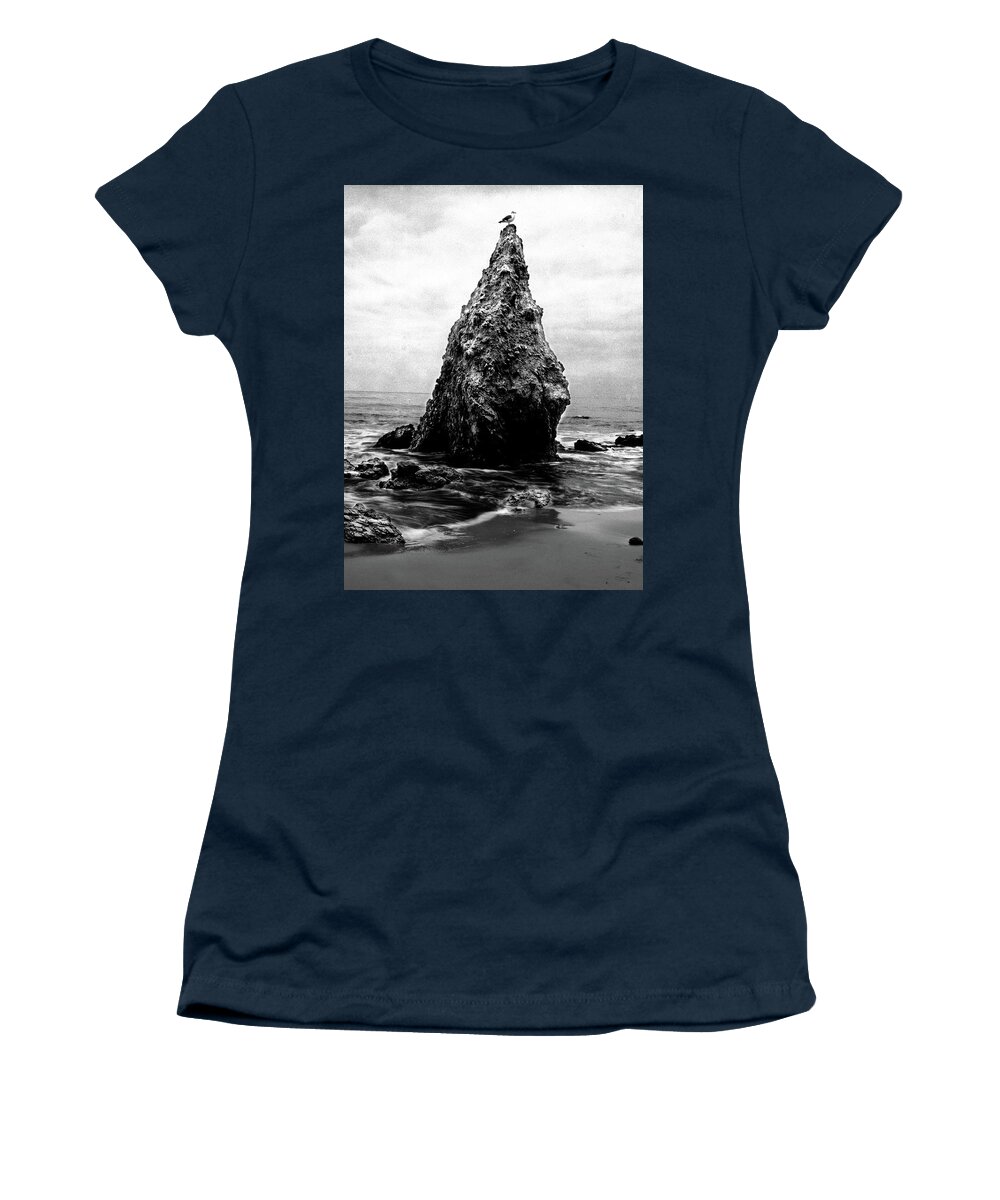 Landscape Women's T-Shirt featuring the photograph The Rock by WonderlustPictures By Tommaso Boddi