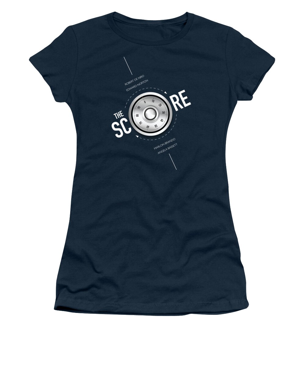 The Score Women's T-Shirt featuring the digital art The Score - Alternative Movie Poster by Movie Poster Boy