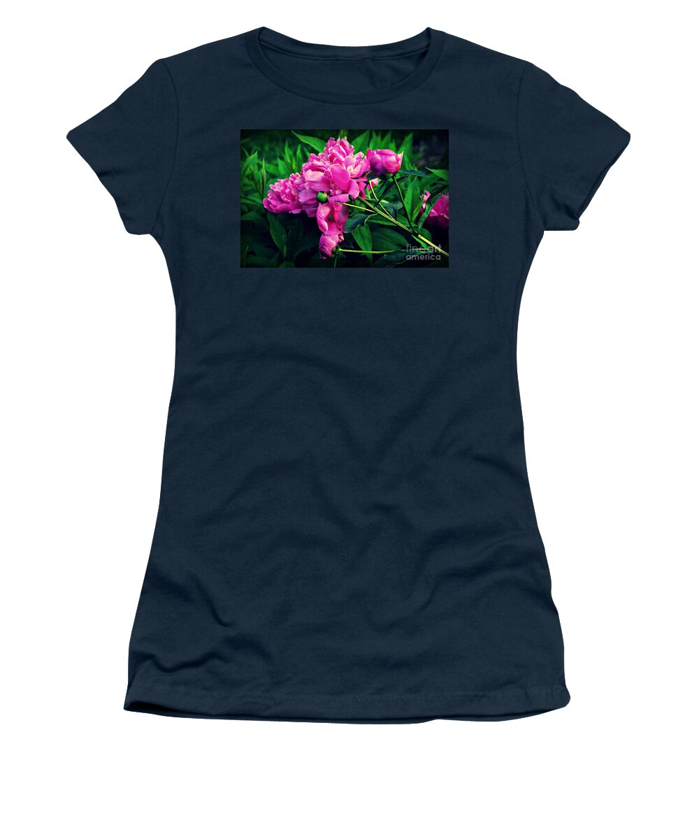 Peonies Women's T-Shirt featuring the photograph The Silent Power of God's Love by Frank J Casella