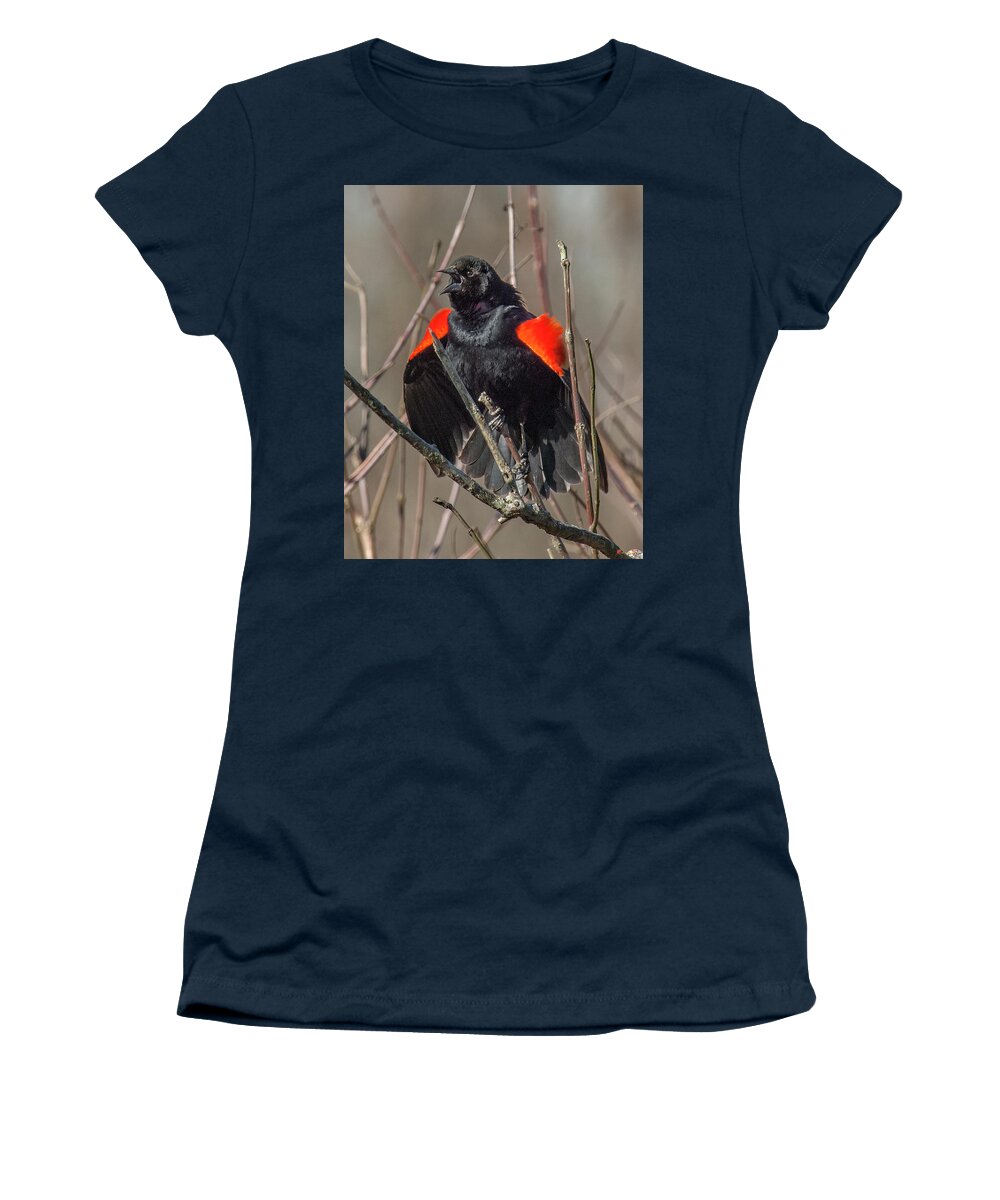 Marsh Women's T-Shirt featuring the photograph This Is MY Marsh DSB035 by Gerry Gantt
