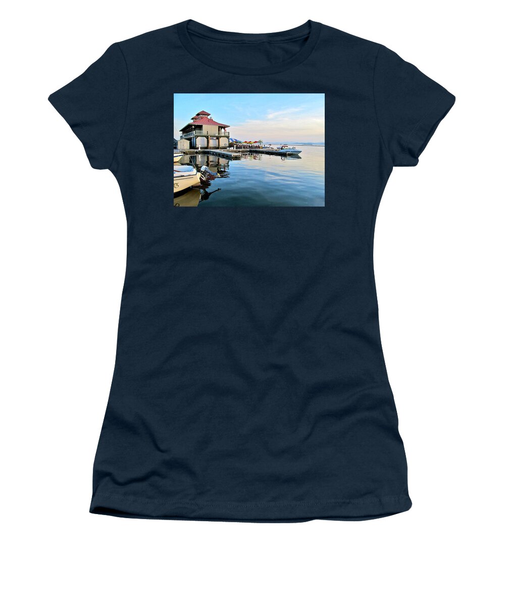 Burlington Vt Women's T-Shirt featuring the photograph Tropical Vermont by Mike Reilly