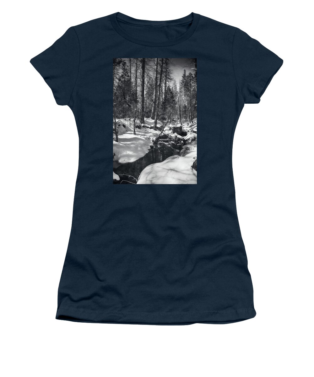 Oakhurst Women's T-Shirt featuring the photograph We'll Meet Again Someday by Laurie Search