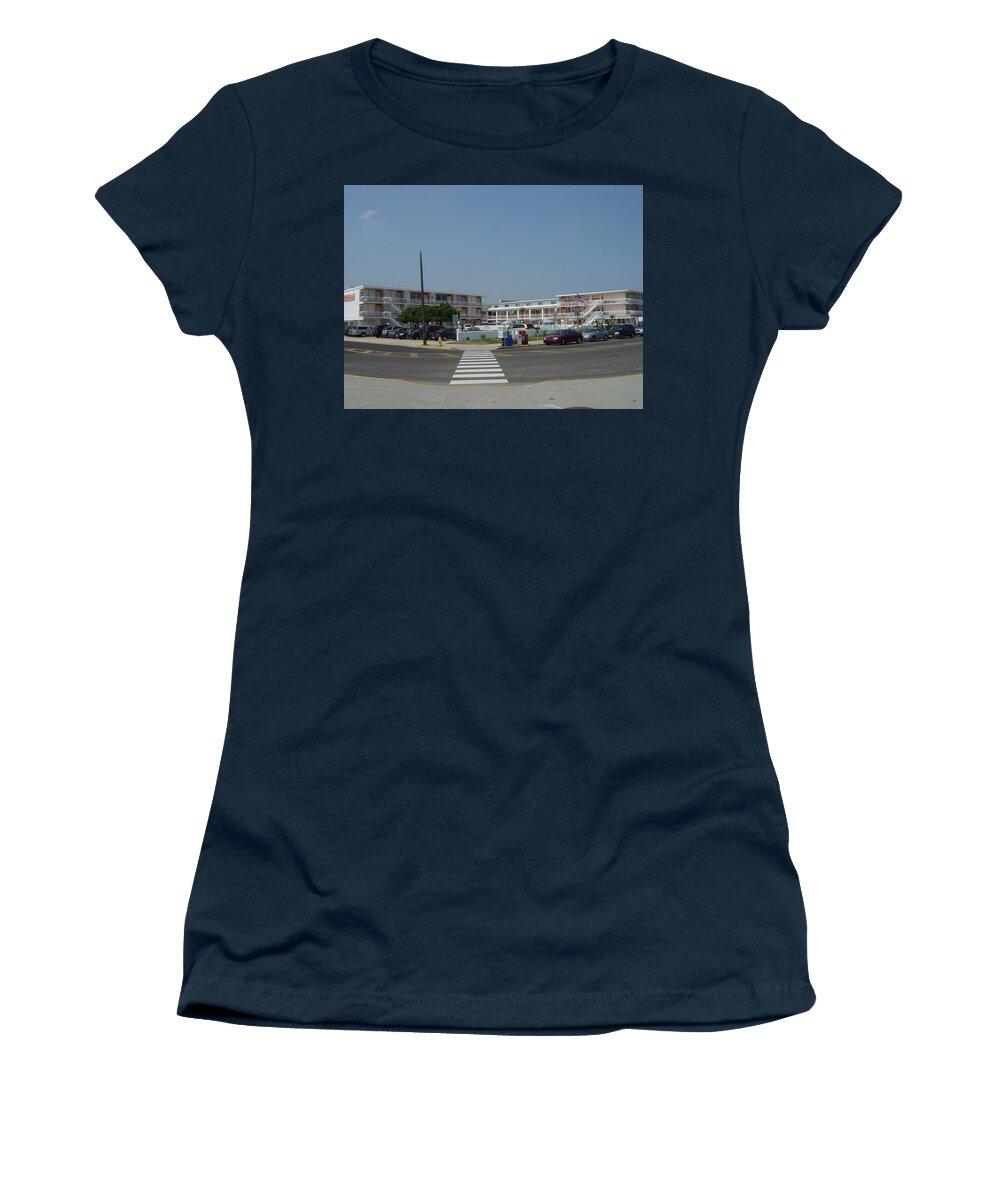 Wildwood Women's T-Shirt featuring the photograph Wildwood Series - 4 by Christopher Lotito