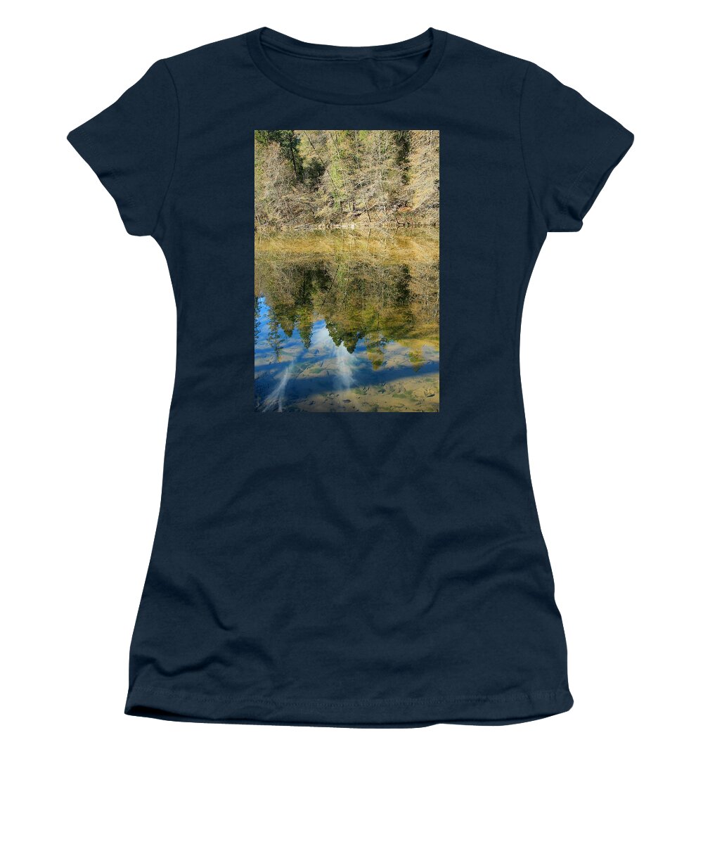 Lake Tahoe Women's T-Shirt featuring the photograph Yuba Soul Portrait by Sean Sarsfield
