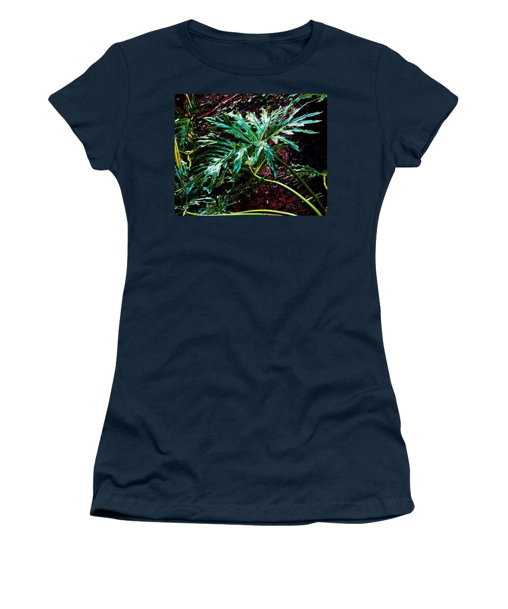 Leaf Women's T-Shirt featuring the photograph Yummy Leaf by Andrew Lawrence