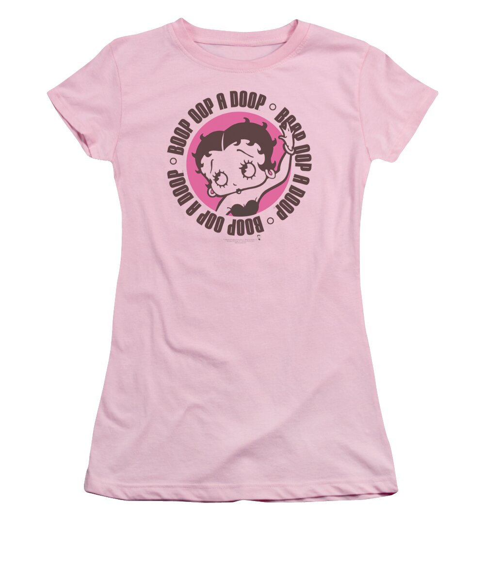 Betty Boop Women's T-Shirt featuring the digital art Boop - Oop A Doop by Brand A