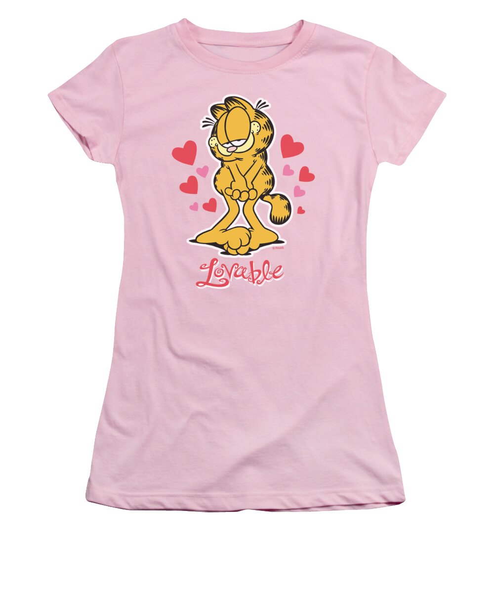 Garfield - Lovable Women's T-Shirt by Brand A - Pixels