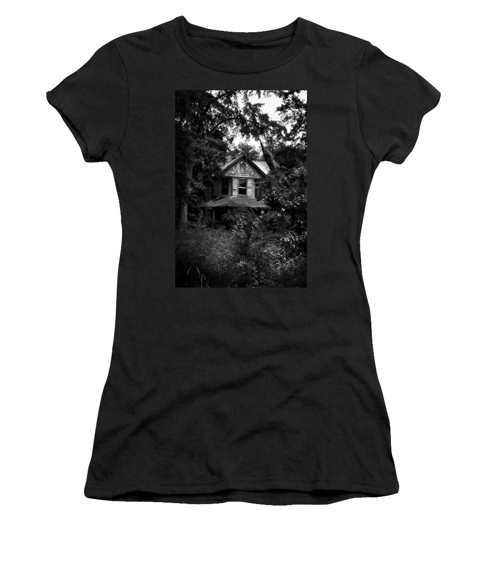 Kelly Hazel Women's T-Shirt featuring the photograph Once Victorian #1 by Kelly Hazel