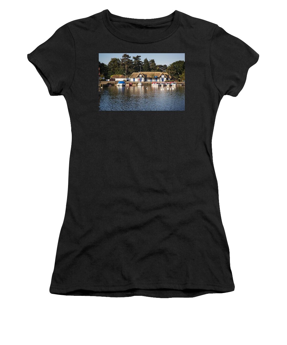 Oulton Broad Women's T-Shirt featuring the photograph Oulton Broad #1 by Ralph Muir