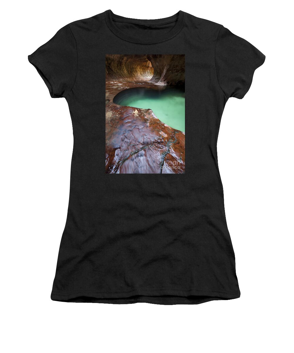 American Southwest Women's T-Shirt featuring the photograph The Subway #1 by Keith Kapple