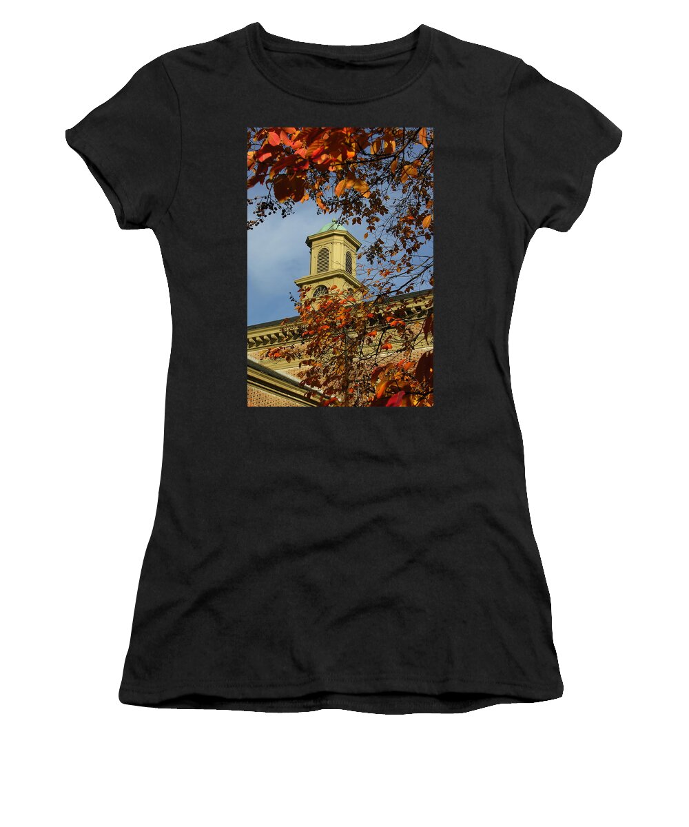 William And Mary College Women's T-Shirt featuring the photograph William and Mary College #1 by Jacqueline M Lewis