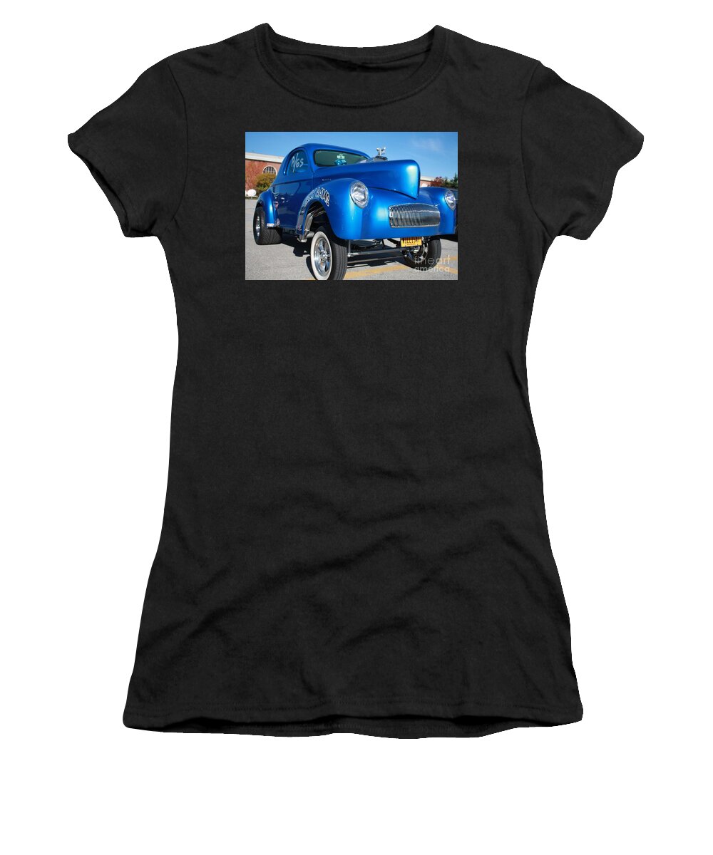 1941 Willy Muscle Car Women's T-Shirt featuring the photograph 1941 Willy Muscle Car by John Telfer