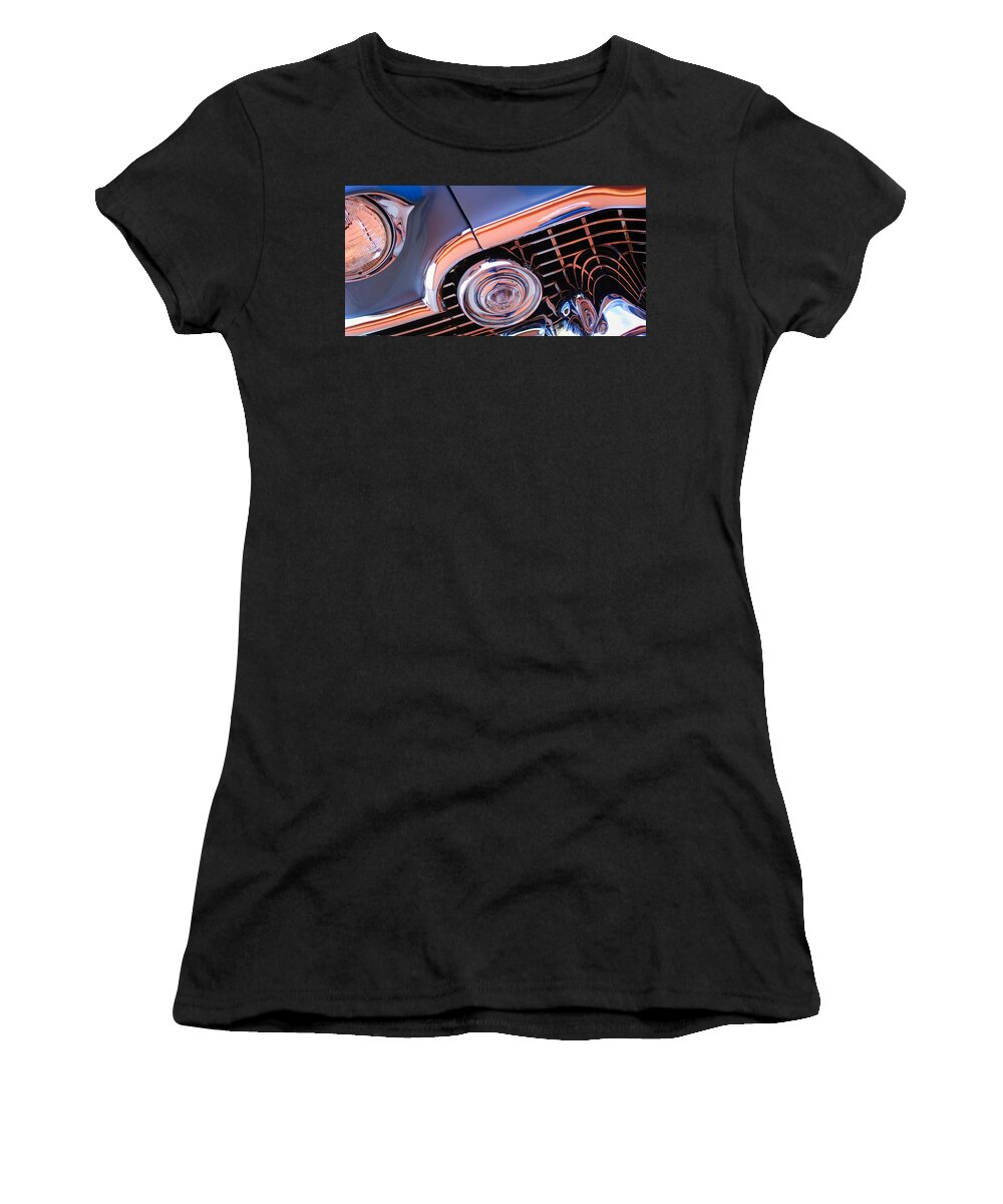 1954 Cadillac Grille Women's T-Shirt featuring the photograph 1954 Cadillac Grille by Jill Reger