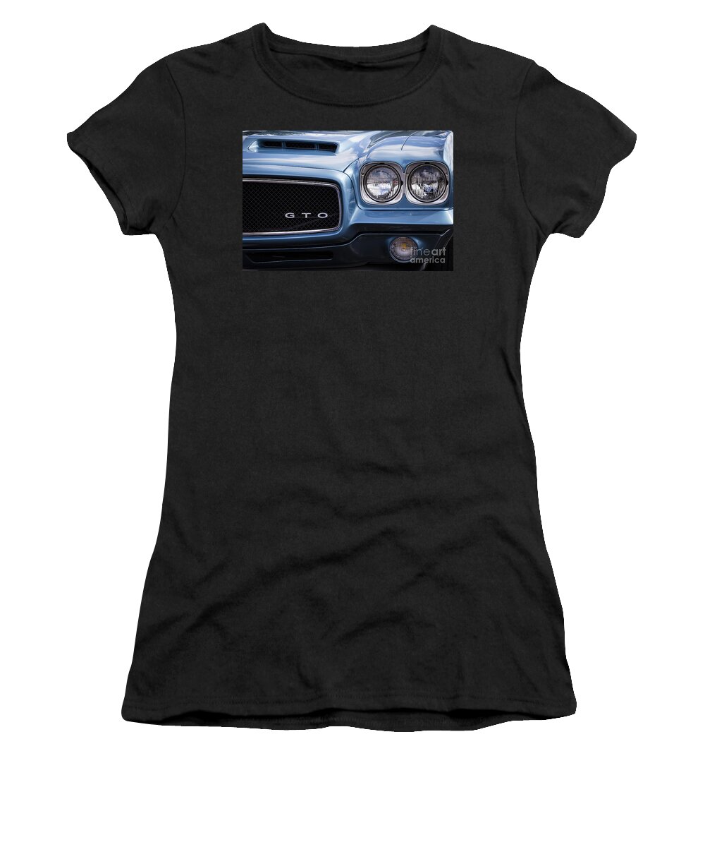 1971 Pontiac Gto Women's T-Shirt featuring the photograph 1971 Gto by Dennis Hedberg