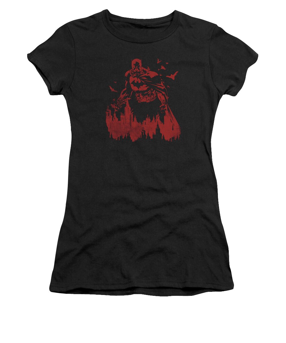 Batman Women's T-Shirt featuring the digital art Batman - Red Knight #2 by Brand A