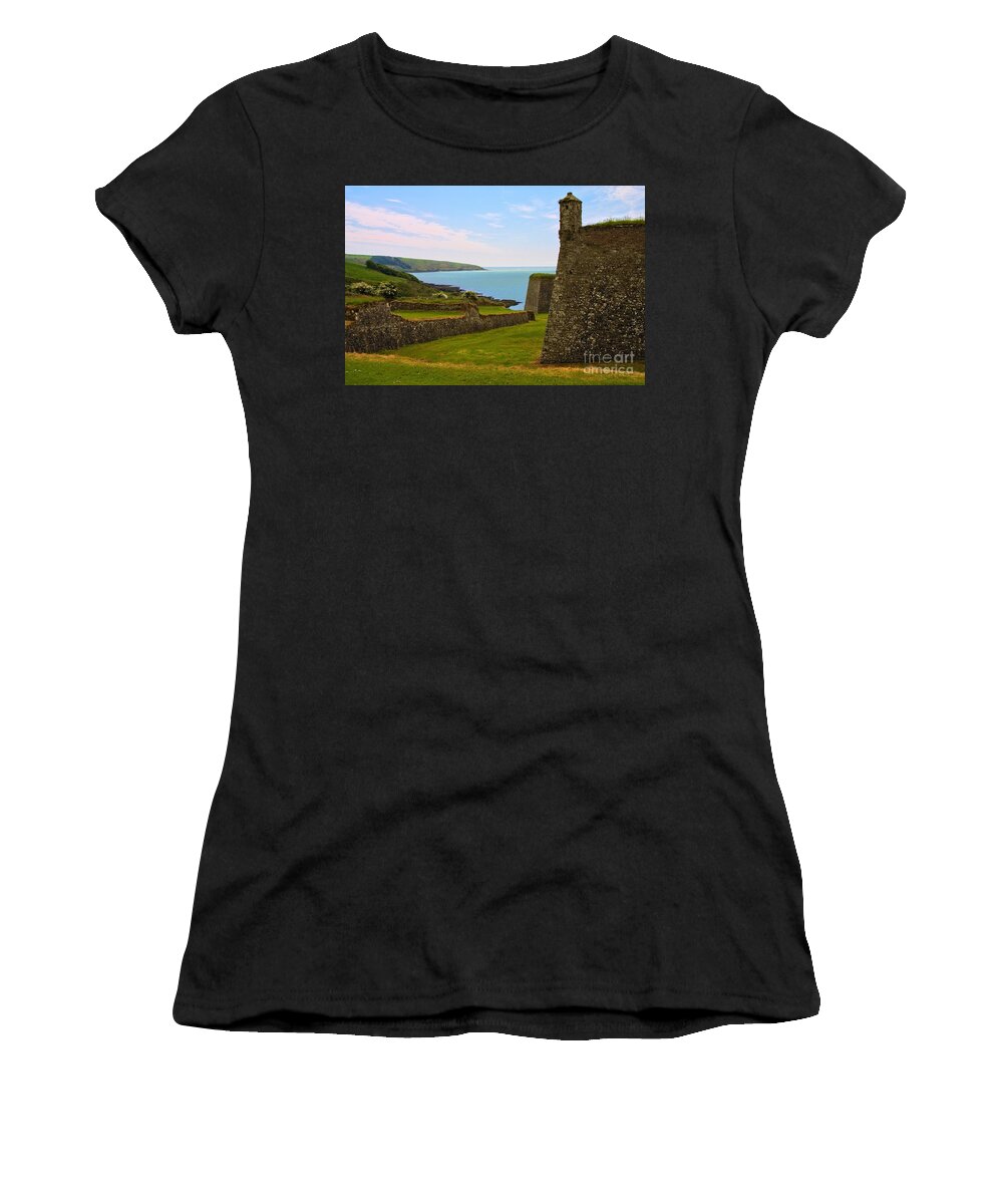 County Cork Women's T-Shirt featuring the photograph Charles Fort Kinsale #3 by Jeremy Hayden
