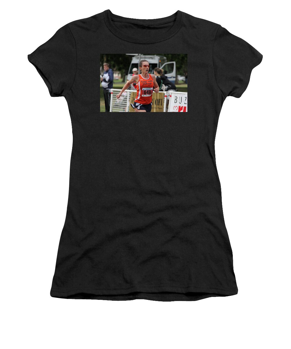 No Excuses Women's T-Shirt featuring the photograph Janine #2 by Randy Wehner