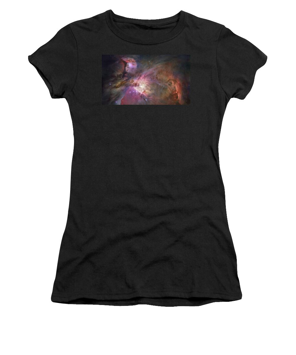 Nebula Women's T-Shirt featuring the photograph Orion Nebula #2 by Sebastian Musial