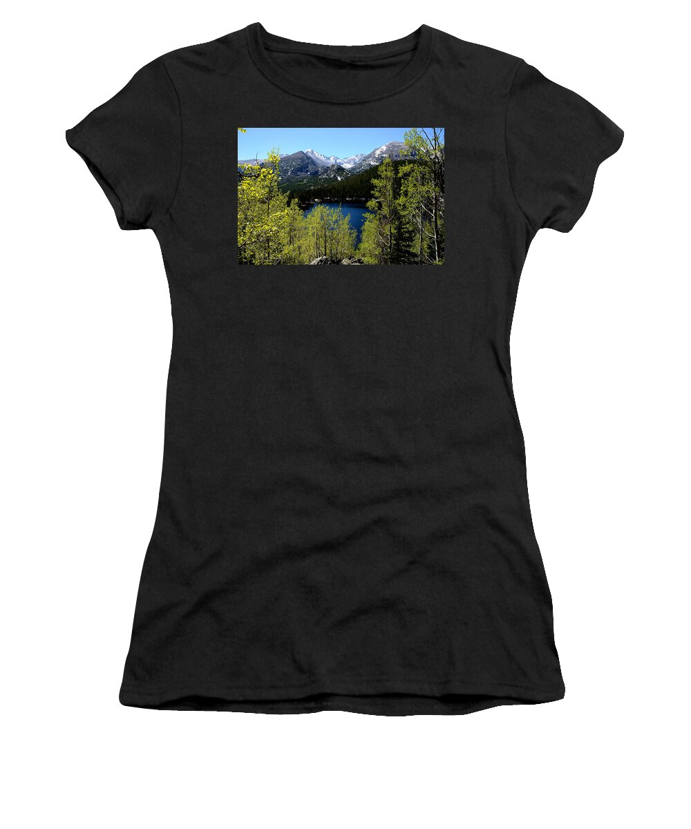Tranquil Women's T-Shirt featuring the photograph Spring at Bear Lake #2 by Tranquil Light Photography
