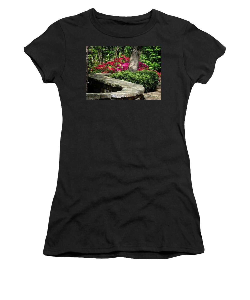 Nature Women's T-Shirt featuring the photograph Stay on the Path by Nava Thompson