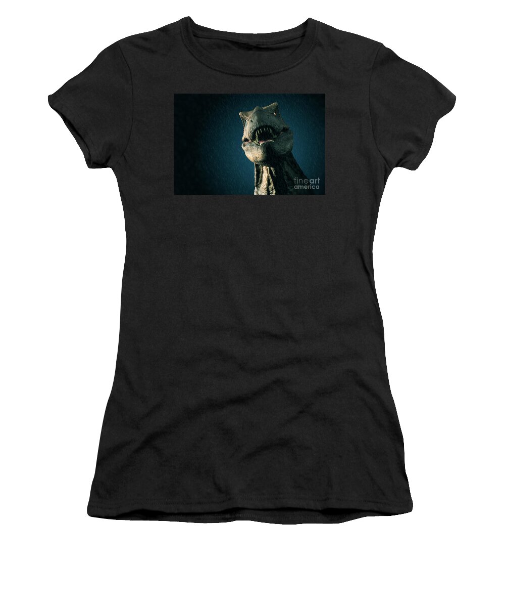 T-rex Women's T-Shirt featuring the photograph Tyrannosaurus Rex #2 by Science Picture Co
