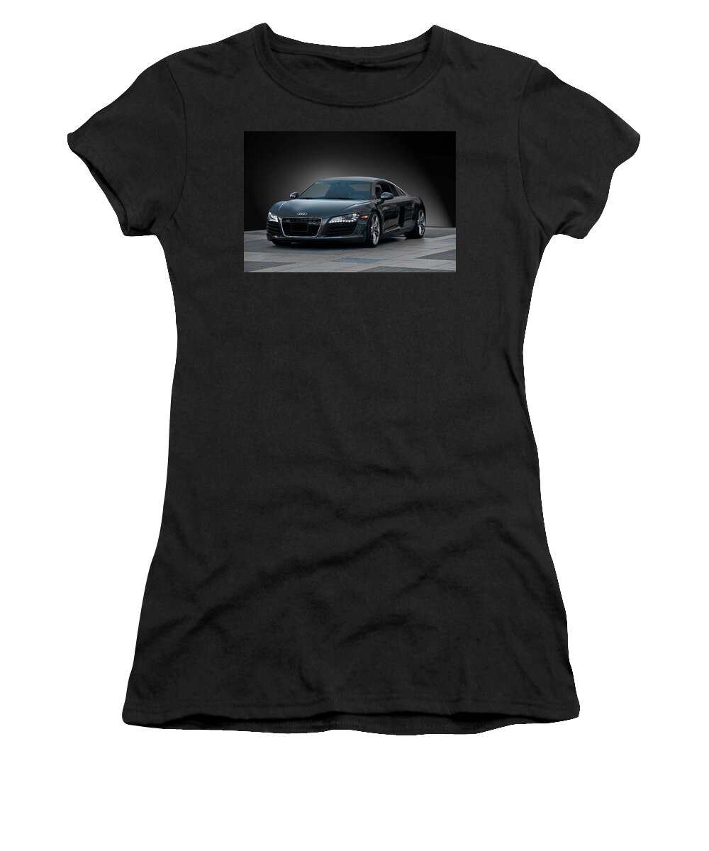 Auto Women's T-Shirt featuring the photograph 2006 Audi R8 GT3 by Dave Koontz