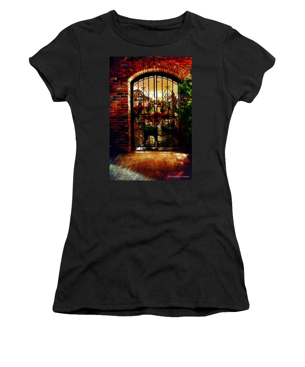 Christopher Holmes Photography Women's T-Shirt featuring the photograph 20121130_dsc01611_pnt by Christopher Holmes
