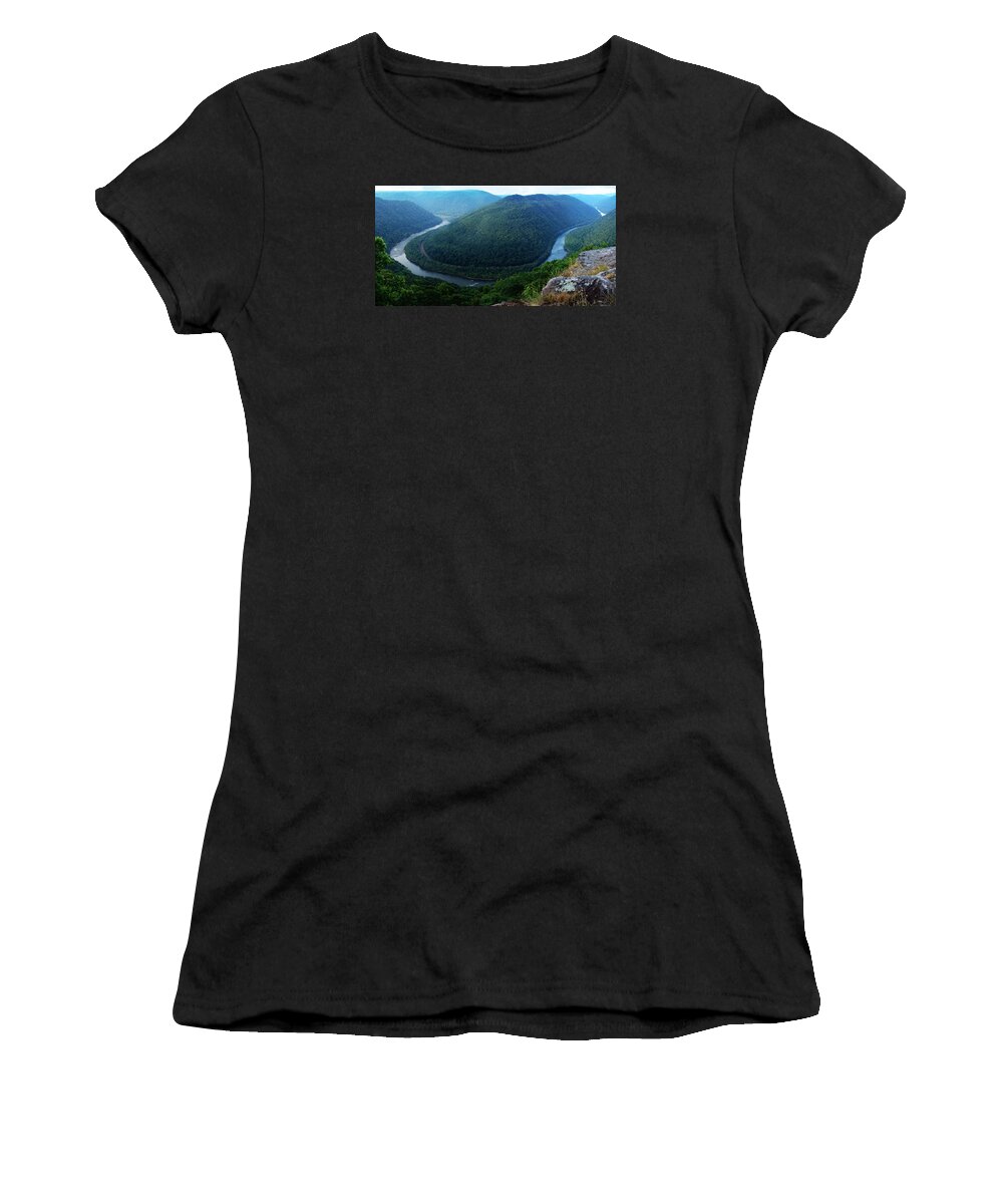 Mountains Women's T-Shirt featuring the photograph Mountain Majesty by Lisa Lambert-Shank