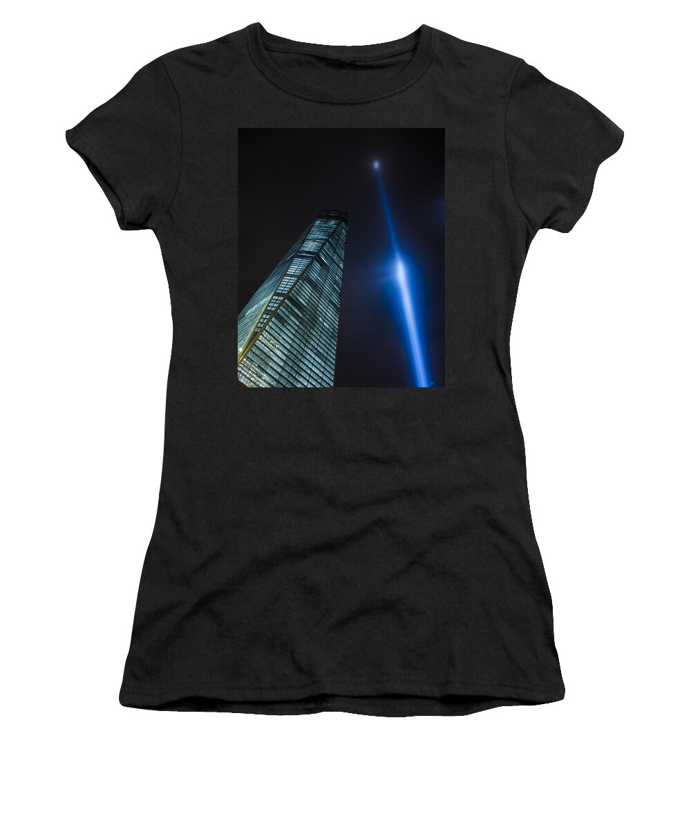Freedom Tower Women's T-Shirt featuring the photograph Freedom Tower #9 by Theodore Jones