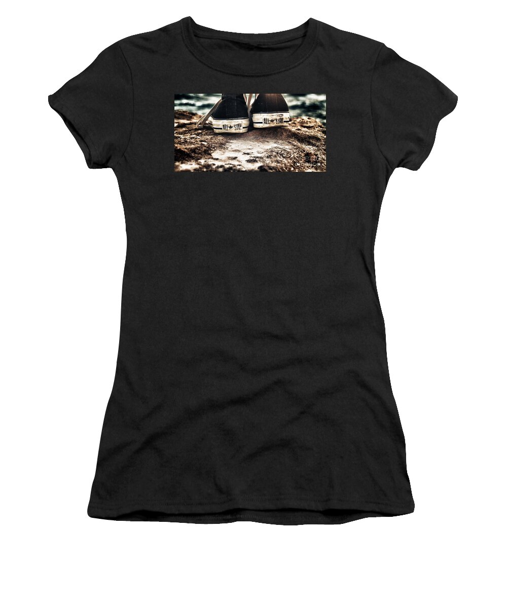 All Women's T-Shirt featuring the photograph A Pair Of Stars by Stelios Kleanthous