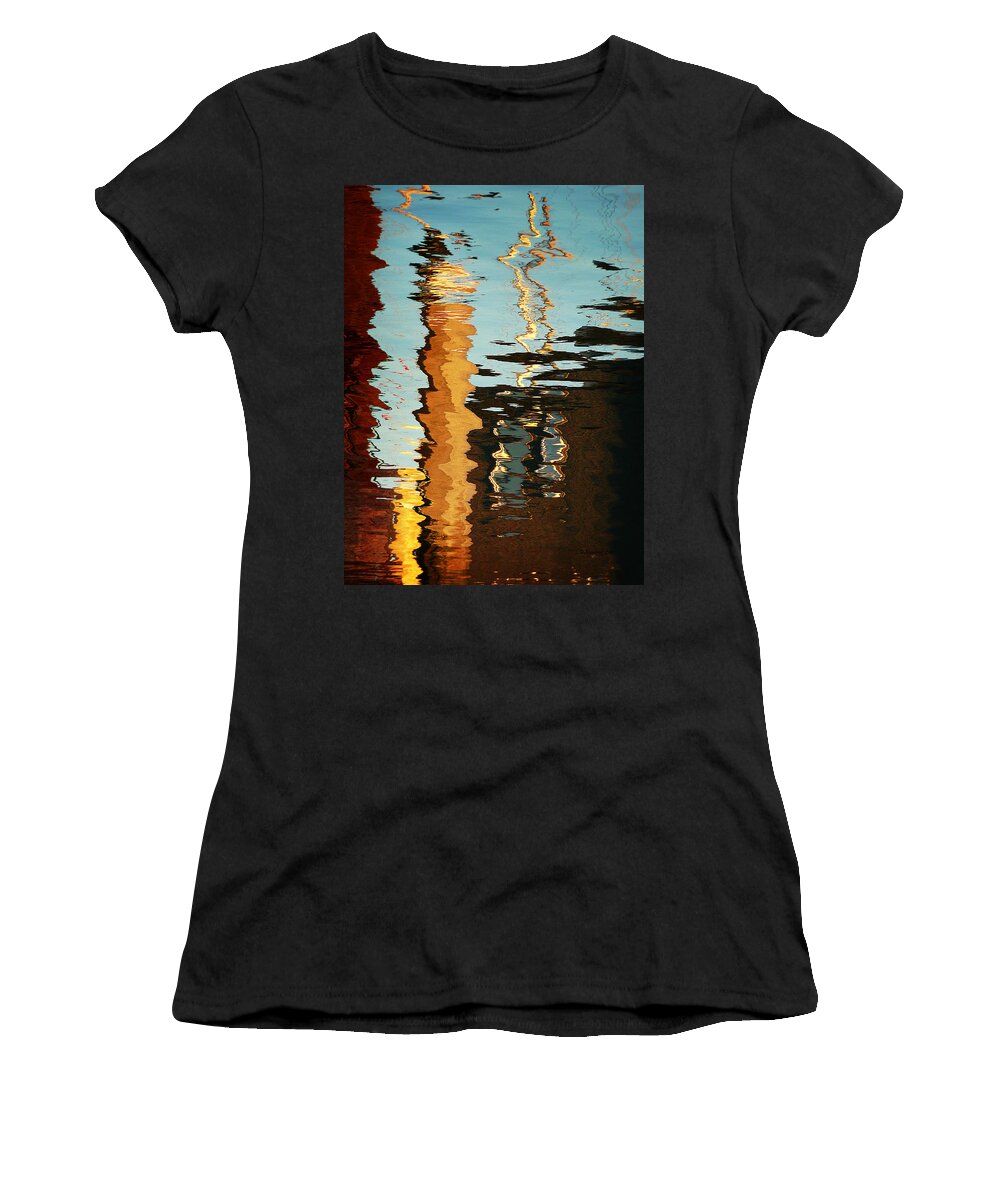 Abstract Women's T-Shirt featuring the photograph Abstract 14 by Xueling Zou